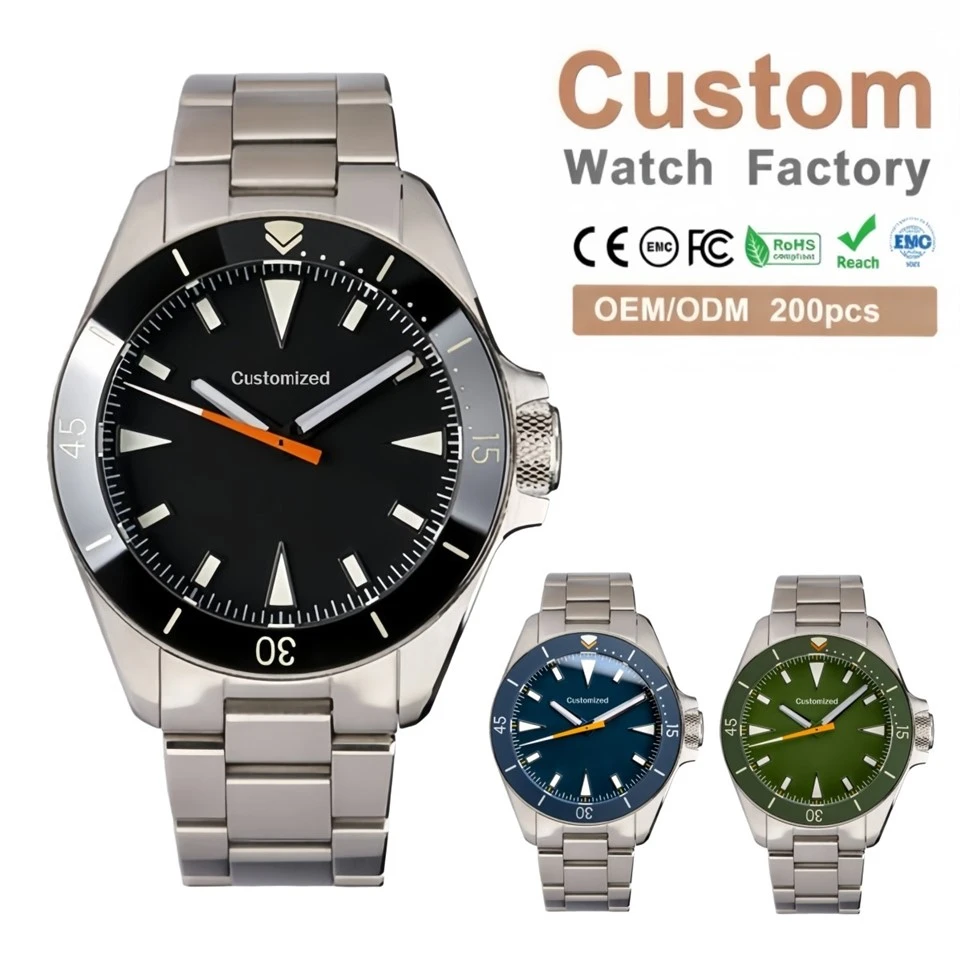 Round mechanical watches