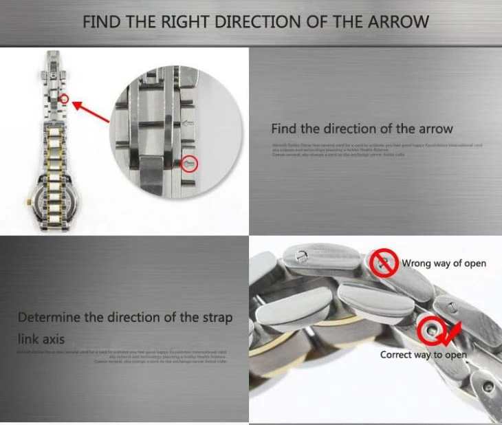 Wholesale Strap Link Pin Remover Adjuster Watch Bracelet Tools